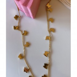 Mry Steel Schmetterling geschwärzt Halskette Mry Steel Schmetterling geschwärzt Halskette