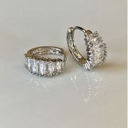 Mry-14 K vergoldete Zirkonstein-Ohrringe