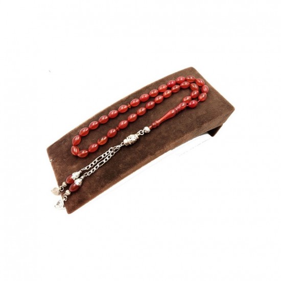 Gerstenschliff Gepresster Bernstein Rosenkranz Gerstenschliff Gepresster Bernstein Rosenkranz