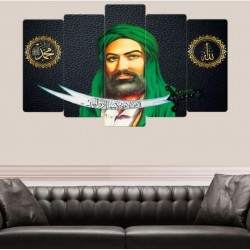 Holz Mdf Malerei mit doppelseitigem Klebeband an der Wand Größe 100x60 cm