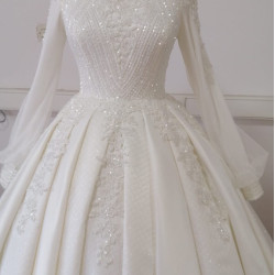 Weißes Hochzeitskleid Lil-1